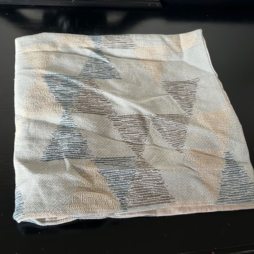 West Elm Stripe Shapes Sham